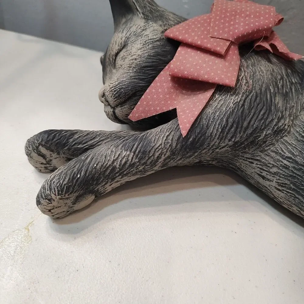 VTG Scioto 1987 Mother Cat‎ 3 Kittens 12